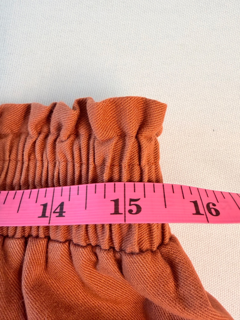 Vintage Sears 70s Carriage Court Sport Rust A-Line Button Front Midi Skirt 16 - Picture 7 of 9